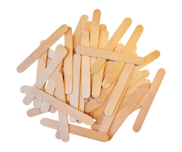 PlayBox: Fa 500 db-os spatula szett 15x1,8cm
