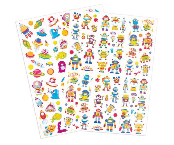 PlayBox: Űrlényes és matricás matrica szett 154db-os