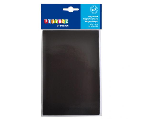 PlayBox: Mágneses lapok 10db-os szett 15x10cm