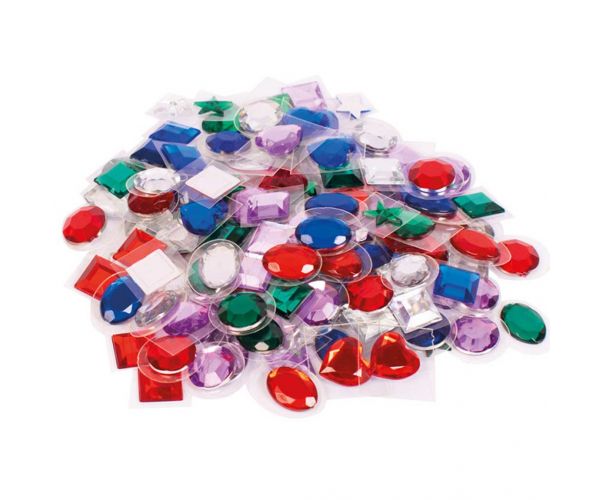 PlayBox: Öntapadós kristály kövek 150db-os 10-14mm