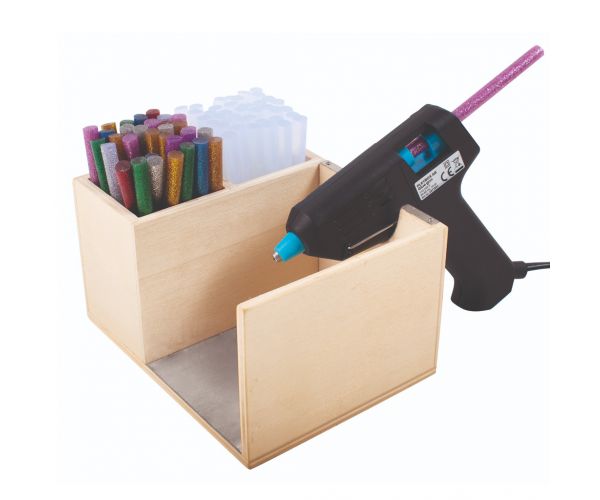 PlayBox: Fa ragasztópisztoly tartó állvány 14,5x11cm