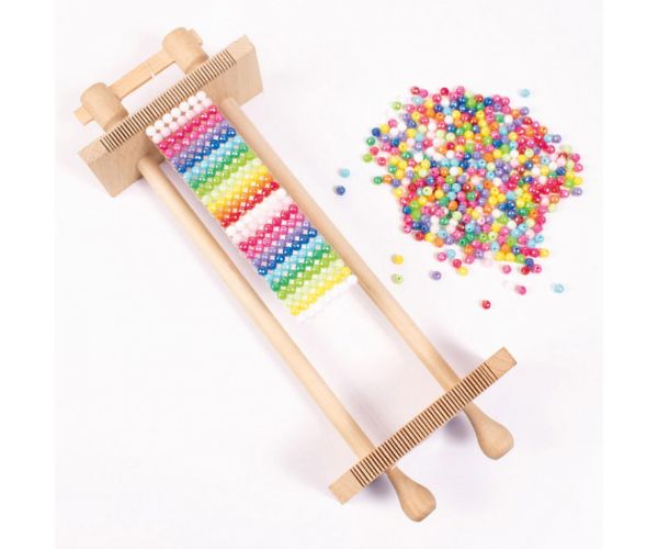 PlayBox: Gyöngy szövésű fakeret 310x120x60mm