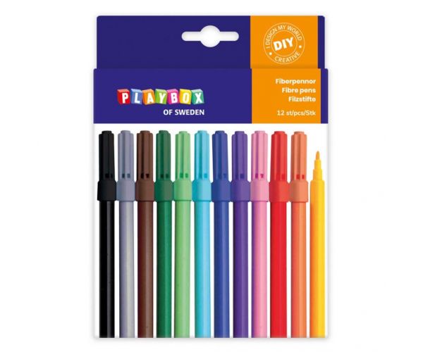 PlayBox: 12db-os filctoll készlet 1mm