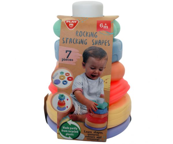 Playgo: Bébi toronyépítő formák