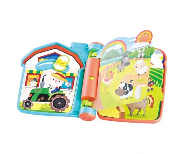 Playgo: Állatfarmi élet zenélő Mesekönyv