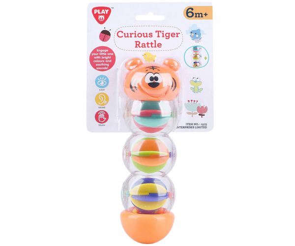 Playgo: Vidám kis tigris bébicsörgő