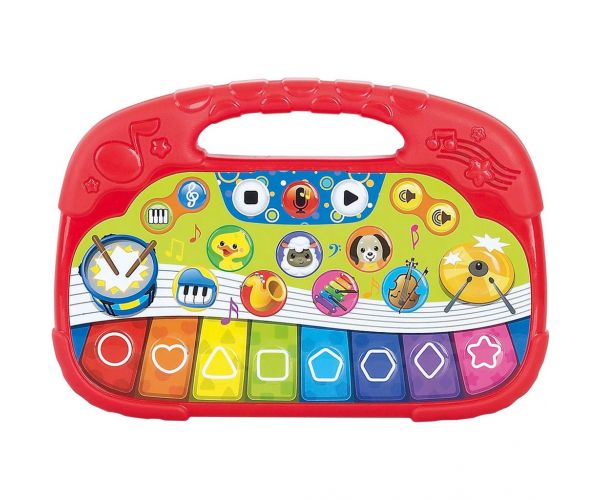 Playgo: Vidám állati zenekar bébi zongora