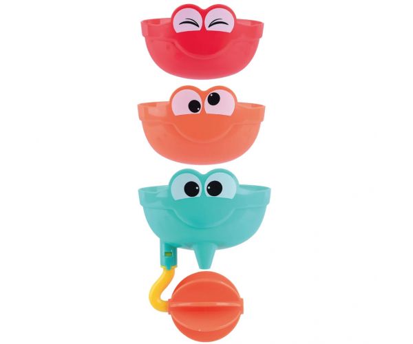 Playgo: Mókás arcok fürdőjáték 3db-os szett