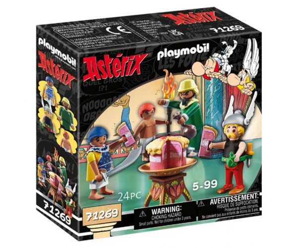 Playmobil: Asterix - Artifis mérgezett tortája (71269)