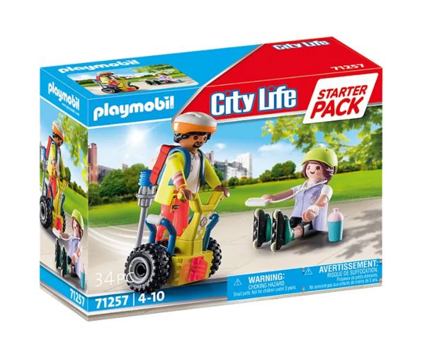 Playmobil: Starter Pack - Segway mentőakció (71257)