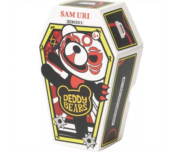 Deddy Bear Sam Uri plüss koporsóban, 5. sorozat, 15cm