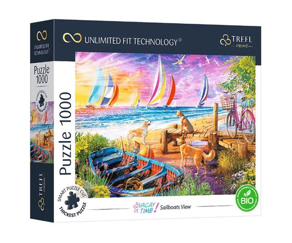 Vitorlások a vízen 1000db-os puzzle - Trefl