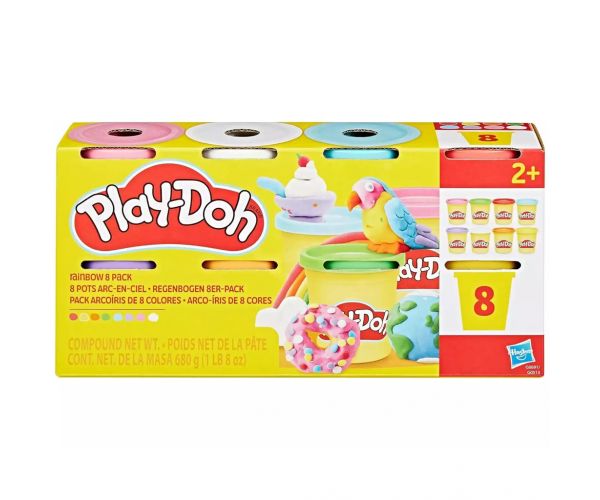 Play-Doh: Tégelyes 8db-os gyurma szett 680gr - Hasbro