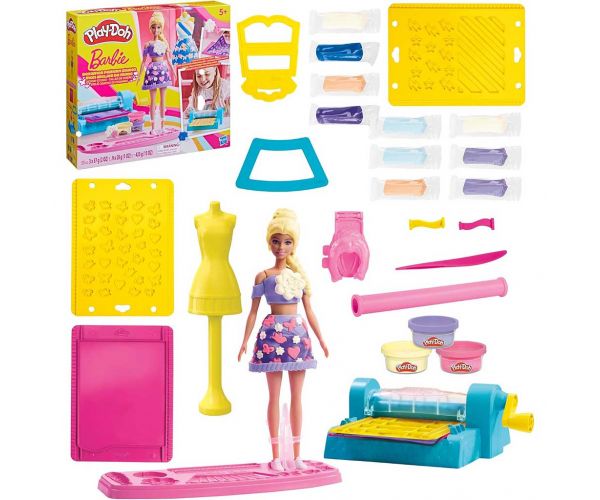 Play-Doh: Barbie Ruhatervezői mintastúdió szett - Hasbro
