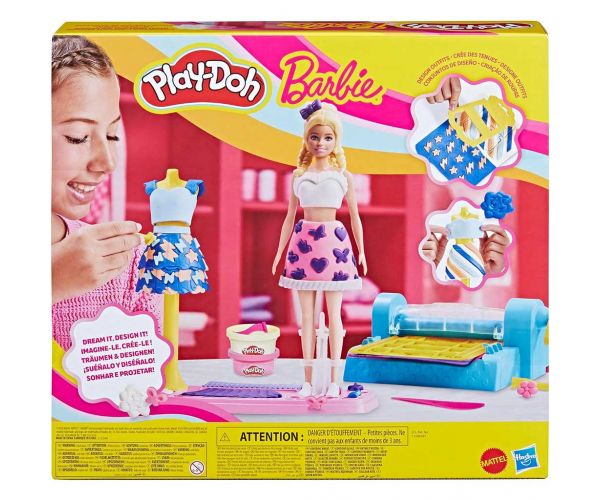 Play-Doh: Barbie Ruhatervezői mintastúdió szett - Hasbro