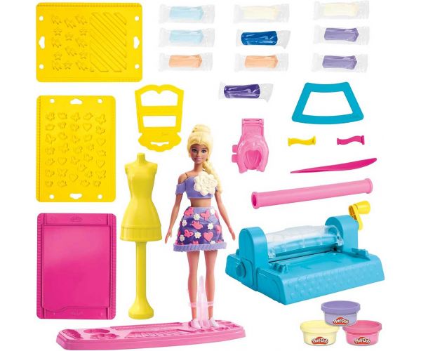 Play-Doh: Barbie Ruhatervezői mintastúdió szett - Hasbro