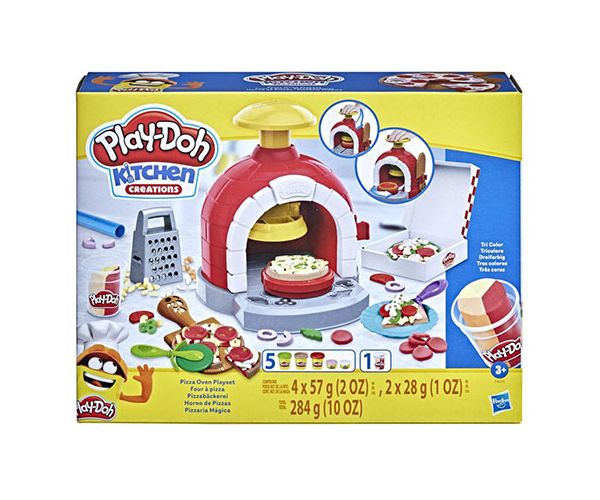 Play-Doh: Kitchen creations pizza készítő gyurmaszett kiegészítőkkel 284g - Hasbro