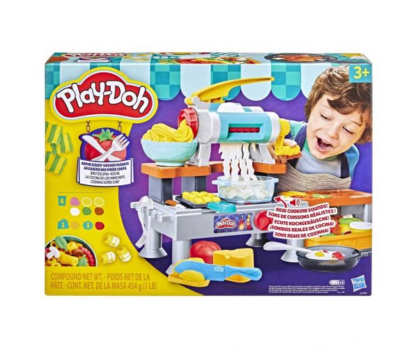 Play-Doh: Szuper szakács konyhai készlet tésztakészítő géppel - Hasbro