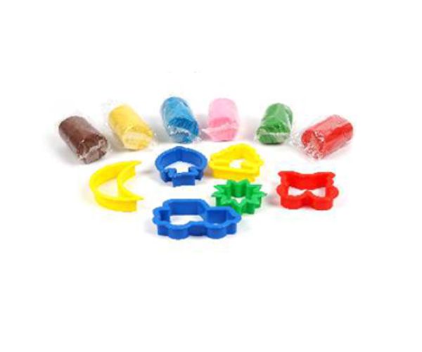 Play-Dough: Heroes kastély gyurma szett 8x15g