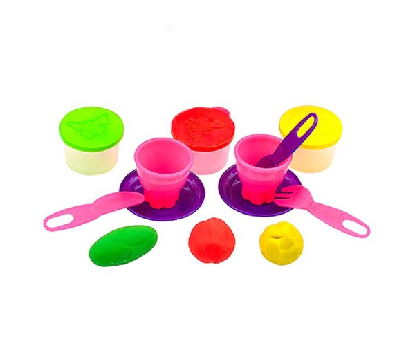 Play-Dough: Tálcás gyurmaszett kiegészítőkkel