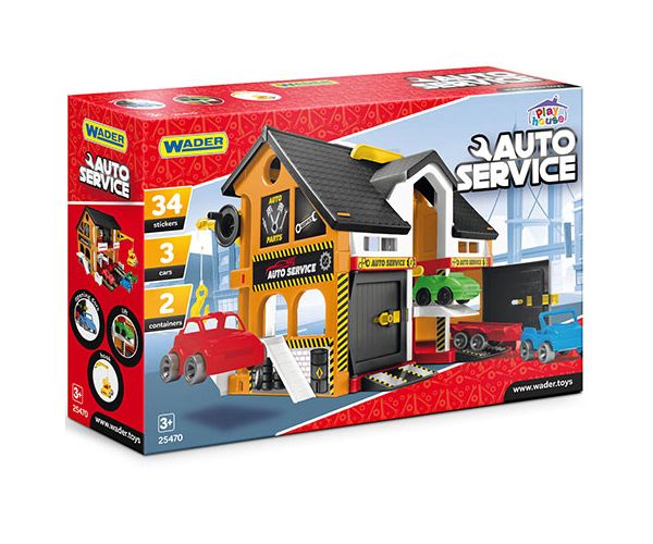 Play House Autós szerelőműhely játékszett - Wader