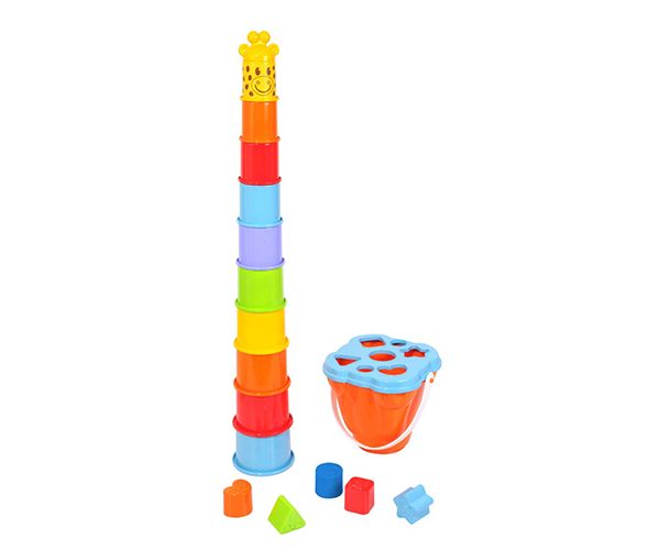 Playgo: Zsiráfos aktív center bébijáték
