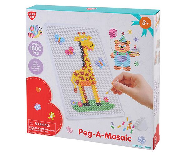 Playgo: Mozaik készlet A4 méretben