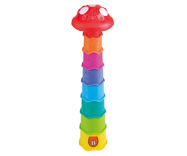 Playgo: Gombaház toronyépítő játék