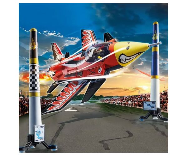 Playmobil: Air Stuntshow - "Sas" sugárhajtású gép (70832)