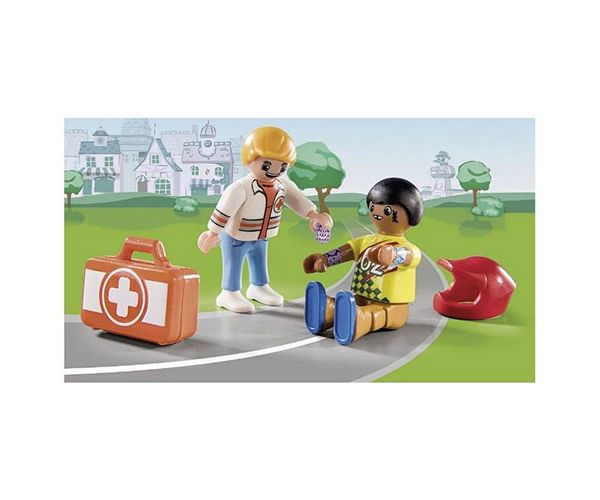 Playmobil: Duck on Call Mentők bevetésen versenybaleset (70919)