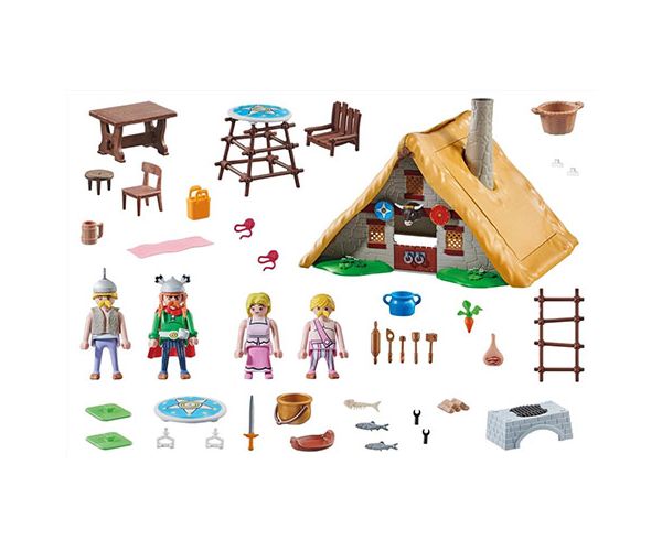 Playmobil: Asterix Hasarengazfix kunyhója (70932)