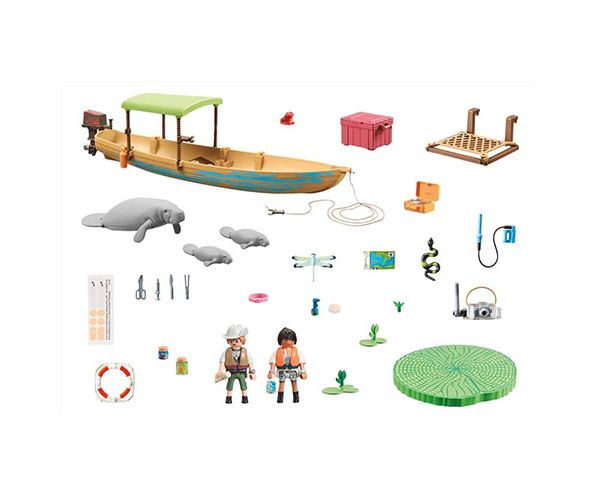 Playmobil: Hajókirándulás a lamantinokhoz (71010)