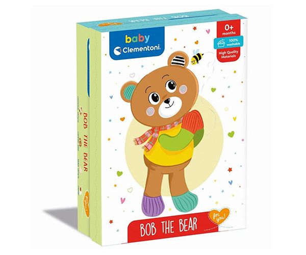 Bob a plüss maci - Clementoni baby
