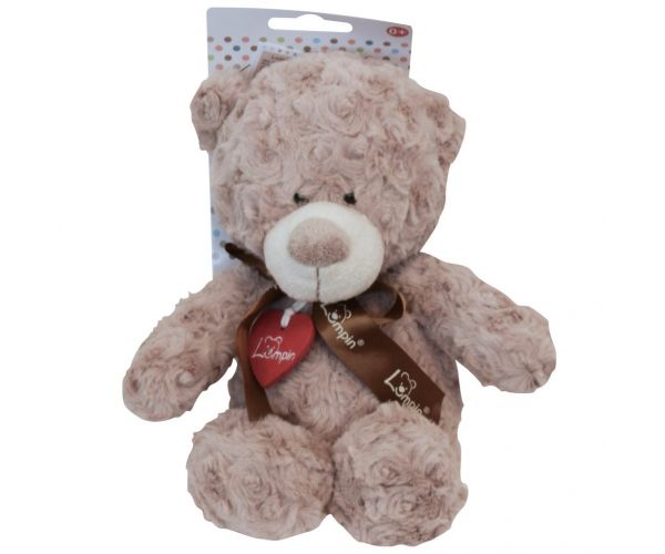 Lumpin plüss Teddy maci nyakkendővel 33cm