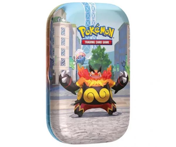 Pokémon TCG: Lumiose City Mini Tin gyűjtői kártyacsomag fém tárolóban többféle változatban 1db