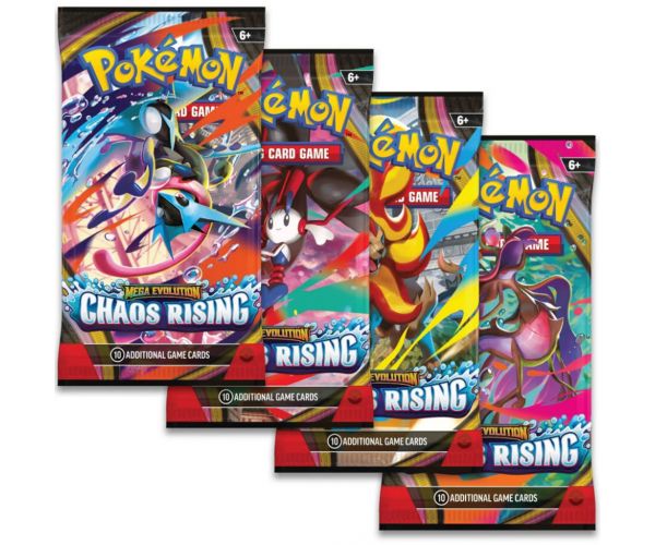 Pokémon TCG: Mega Evolution Chaos Rising booster kártyacsomag 1db