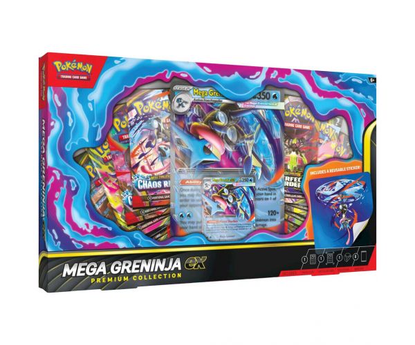 Pokémon TCG: Mega Greninja ex Prémium Collection