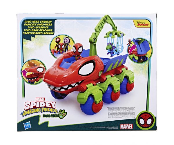 Póki és csodálatos barátai: Crawler autó Póki és Raptor figurával - Hasbro