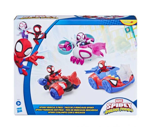 Póki és csodálatos barátai: Szuperhősök és járgányaik játékszett - Hasbro