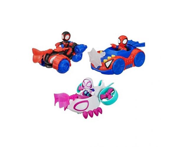 Póki és csodálatos barátai: Szuperhősök és járgányaik játékszett - Hasbro