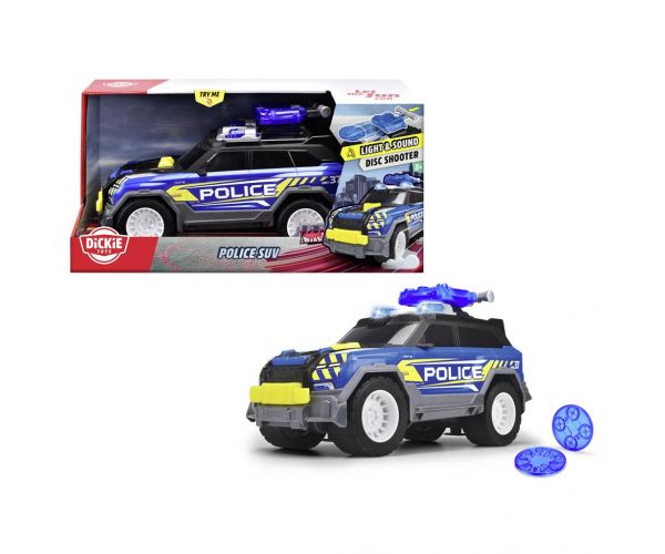 Rendőrautó fénnyel és hanggal 30cm - Dickie Toys