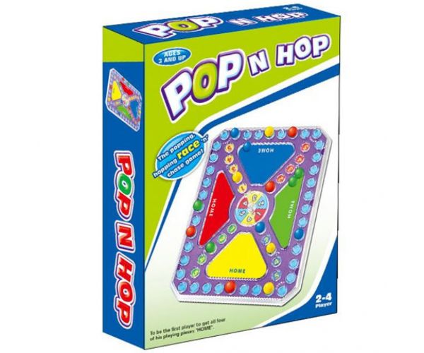 Pop 'n Hop: Ki nevet a végén? utazó társasjáték