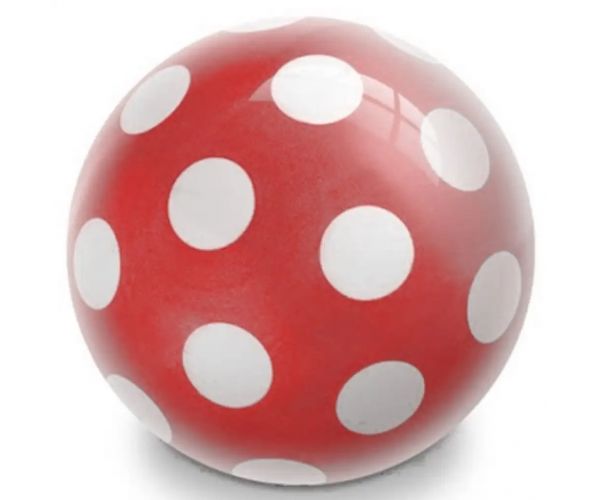 Pöttyös BioBall gumilabda 15cm-es több változatban - Mondo Toys