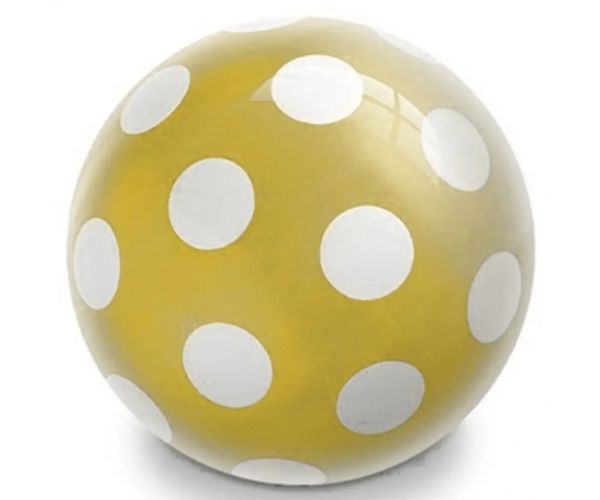 Pöttyös BioBall gumilabda 15cm-es több változatban - Mondo Toys
