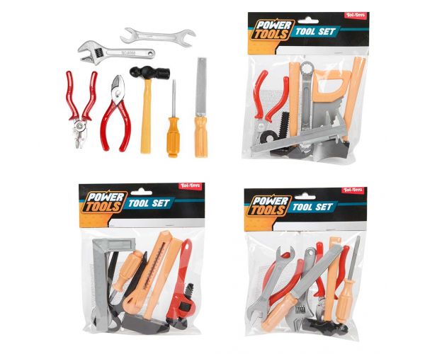 Power Tools Barkács szett 7db-os többféle változatban 1db