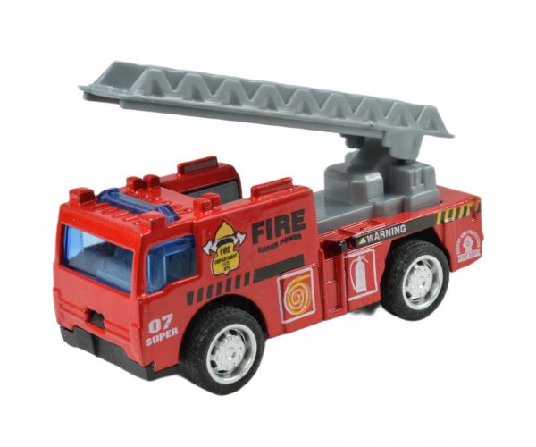 Fire Rescue: Tűzoltó autók többféle változatban 1/55 1db