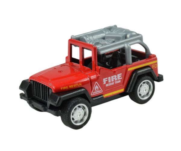 Fire Rescue: Tűzoltó autók többféle változatban 1/55 1db