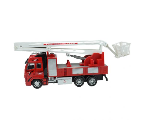 Fire Truck: Lendkerekes tűzoltókamion többféle változatban 19cm