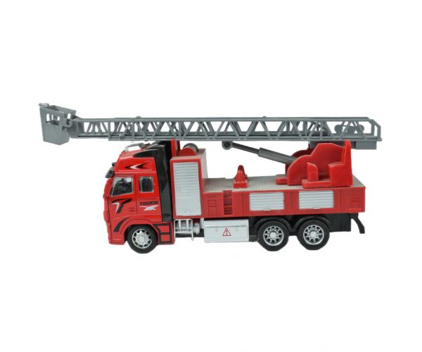 Fire Truck: Lendkerekes tűzoltókamion többféle változatban 19cm
