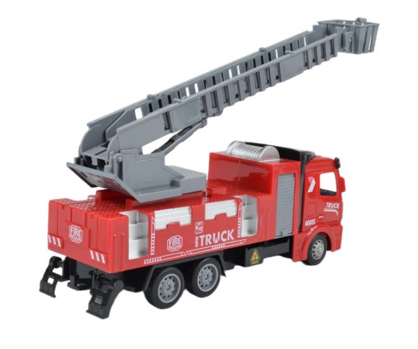 Fire Truck: Hátrahúzós 3db-os tűzoltóautó szett